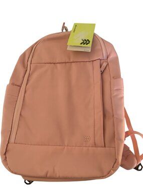 All In Motion Pink Backpack With Padded Straps & Multiple Compartments